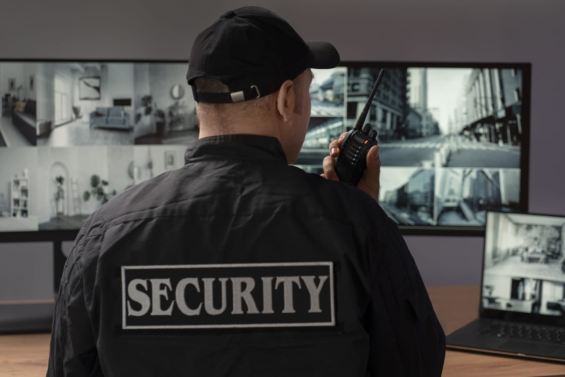 Licensed True North Security Officer Monitoring Operations